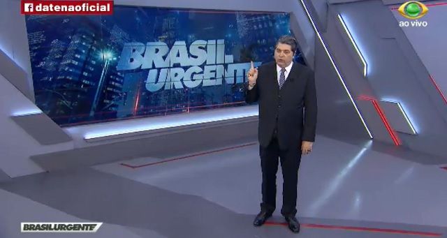 “Brasil Urgente” registra alta audiência e derrota o SBT em São Paulo