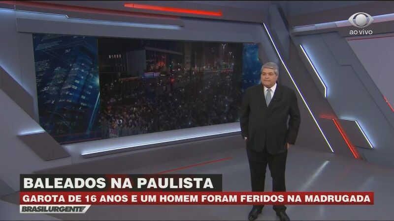 “Brasil Urgente” alcança 8 pontos, derrota o SBT e se aproxima da RecordTV