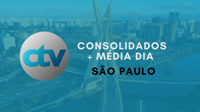 Consolidados + Média Dia SP – Terça-Feira, 19 de Julho de 2022