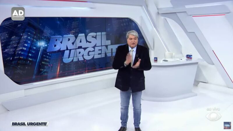 “Brasil Urgente” registra alta audiência e alcança vice liderança na Band