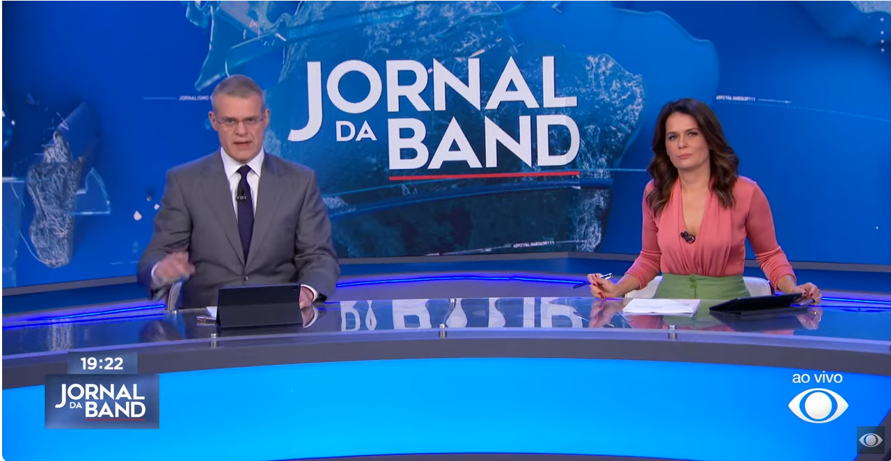 De virada, “Jornal da Band” atinge 5 pontos e garante terceiro lugar em São Paulo